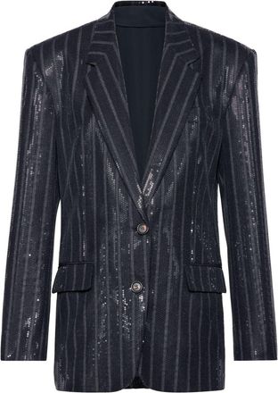 Brunello Cucinelli Jack met pailletten - Grijs