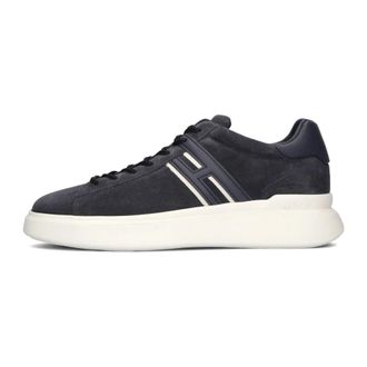 Hogan Heren Sneakers H580 Allacciato H Slash - Heren - Sneakers - Blauw - 39 EU - Su&egrave;de - Schoenen