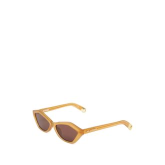 Jacquemus Sunglasses, female, Orange, Size: 56 MM Bambino Sunglasses