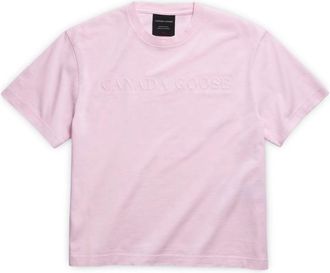 Canada Goose WOMENS ROAM T SHIRT Size: L, colour: PINK