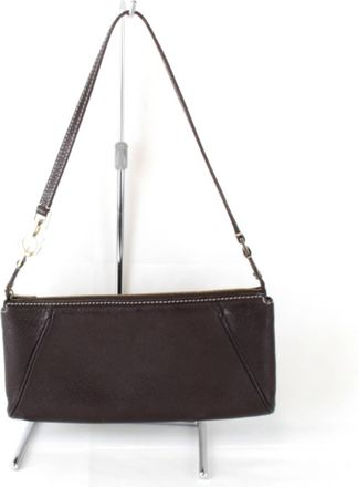 Ferragamo Leather Shoulder Bag (Pre-Owned)