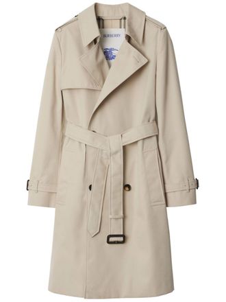 Burberry midi trench coat - Neutrals