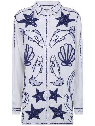 Farm Rio Shirt Fresh Fish