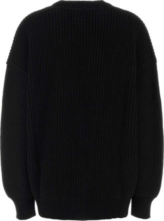 Uma Wang Womens Cardigan Black Cashmere