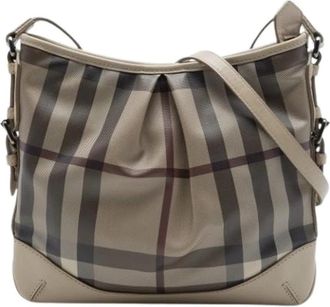 Burberry Pre-owned Canvas shoulder-bags - Dames - Vintage Schoudertas - Veelkleurig - ONE Size - Vintage