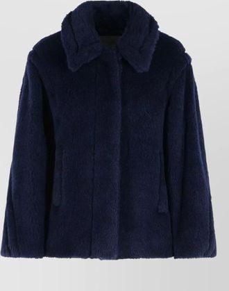 Max Mara silk alpaca virgin wool coat
