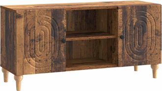 vidaXL Mueble De Tv Madera Envejecida 102 X 34,5 X 50 Cm Vidaxl