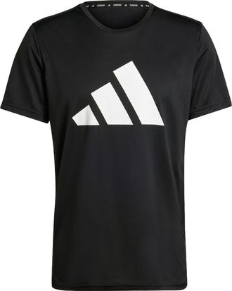 adidas Run It T-shirt Asia Sizing Black White IL7235