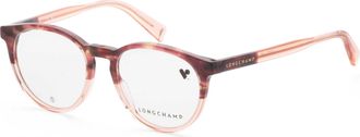 Longchamp Womens 49 mm Red Opticals