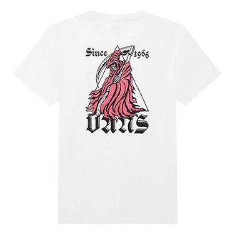 Vans Mens Vans Anime Printing Short Sleeve White VN0A4MM2WHT