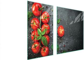 OEM Placa Protectora De Vidrio Para Estufa 90x52 Tomates