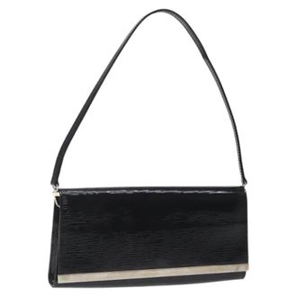 Louis Vuitton Tweedehands leren Louis Vuitton tassen - Dames - Pre-owned - Zwart - Maat: ONE Size Leer