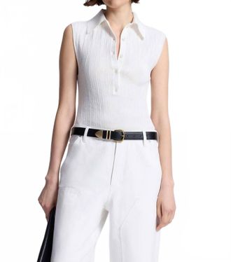 A.L.C. Ollie Top In Bright White