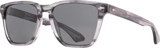 American Optical Hudson 57mm Square Nylon Non Polarized in Gray Travertine - Gyn-P at Nordstrom