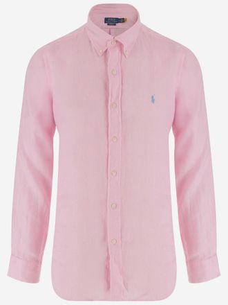 Polo Ralph Lauren Pink linen shirt
