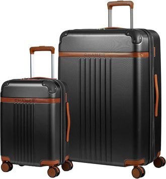 Champs Luggage Vintage 2Pc Expandable Luggage Set