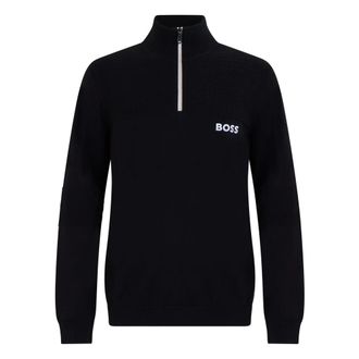 HUGO BOSS Truien & Vesten, Heren, Zwart, XS, Katoen, K_Hydro Qz-1 Sweatshirt