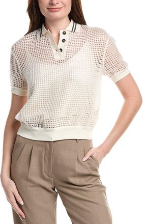 Brunello Cucinelli Cashmere Polo Sweater
