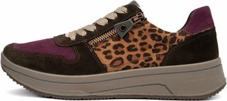 Ara Sapporo Sneaker - Dames - Schoenen - Veelkleurig - Maat: 39 1/2 EU Leer