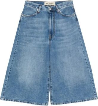 Roy Rogers Denim Bermuda - Dames - Denim shorts - Blauw - W30 - Denim - Korte Broeken
