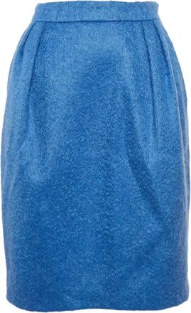 Max Mara Turchia pleat skirt - Blue