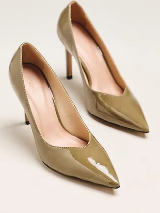 Maeve Leather Pointed-Toe Stiletto Heels