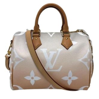 Louis Vuitton Pre-owned Giant Gradient Speedy Bandouliere 25 - Dames - Pre-owned - Roze - Maat: ONE Size