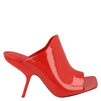 Ferragamo Era X5 Patent Leather Mules, Size 6 C