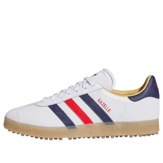 adidas Gazelle Golf LE Cloud White Dark Blue Red JP7705