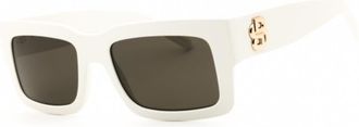 HUGO BOSS Grey Square Ladies Sunglasses BOSS 1654/S 0VK6/IR 54