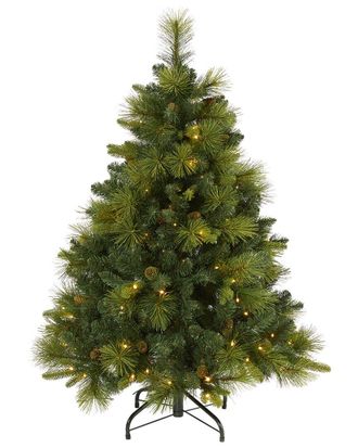 Nearly Natural 4Ft. North Carolina Mixed Pine Artificial Christmas Tree