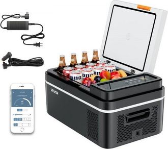 OEM Nevera Port&aacute;til Para Coche 12/24 V Cc 100-240 V Ca Con Compresor, Control De Temperatura De -20 &deg;c A 20 &deg;c, Con Aplicaci&oacute;n, Congelador De 20 L Para Au