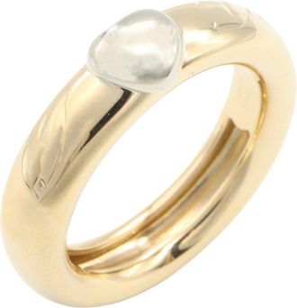 Tiffany & Co. Gold Silver Yellow Gold (18K) White Gold (18K) Band Ring (Pre-Owned)