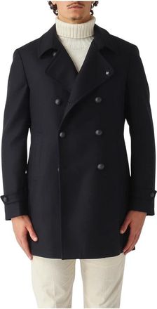 Tagliatore Jassen, Heren, Blauw, L, Katoen, Charlie Coat