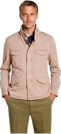 Mason's M74 Delamere Jacket - Heren - Zomerjassen - Bruin - XL - Katoen - Jassen
