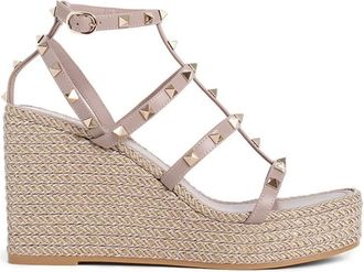 Valentino Garavani Dames, Schoenen, Beige, Maat: 41 EU Leer