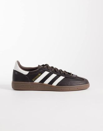 adidas Originals Handball Spezial - Sneakers marrone scuro e bianche