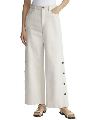 Lafayette 148 New York High Rise Wide Ankle Pant