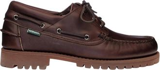 Sebago Brown Leather Classic Loafers