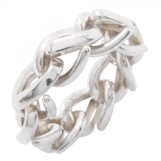 Tiffany & Co. Silver 925 Band Ring (Pre-Owned)
