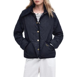 Barbour Gosford Quilted Jacket in Dk Navy at Nordstrom, Size 12 Us