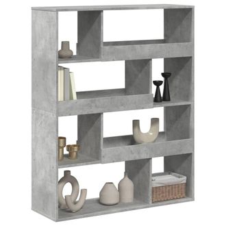 Berkfield Home Room Divider Concrete Grey 100x33x125.5 cm Engineered Wood