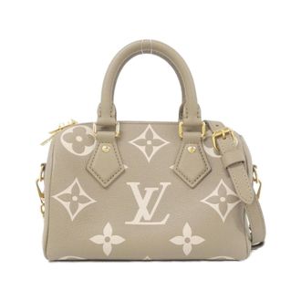 Louis Vuitton Beige Cream Tourterelle Leather Boston Bag (Pre-Owned)