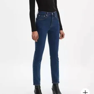 Levi's Premium 501 Skinny Jeans In Blue