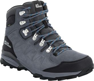 Jack Wolfskin Refugio Texapore Mid Wanderschuhe f&uuml;r Herren | grau