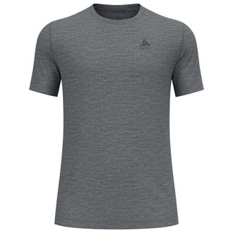 Odlo Merino 160 Baselayer Crew Neck S/S Merinounterw&auml;sche f&uuml;r Herren | grau