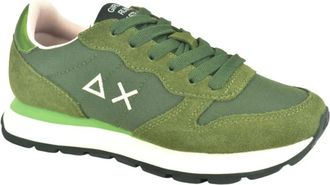 Sun 68 Combi Runner N. Stijlvol en functioneel - Dames - Sneakers - Groen - 38 EU - Schoenen