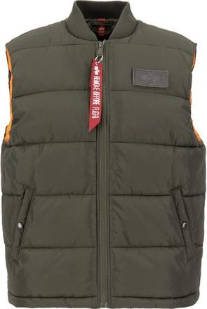 Alpha Industries Alpha Industries Mens Puffer Vest - Olive - Size X-Large
