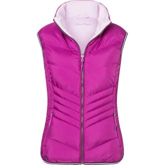 Deproc Steppweste DEPROC ACTIVE KENOSHA Women, Damen, Gr. 48 (XL), pink, 100% Polyester, tailliert, Westen Steppweste, zum Wenden