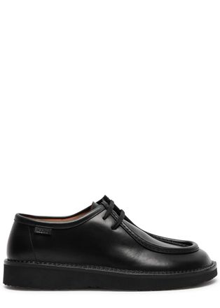 Loewe Faro Leather Derby Shoes - Black - 45 (IT45 / UK11)